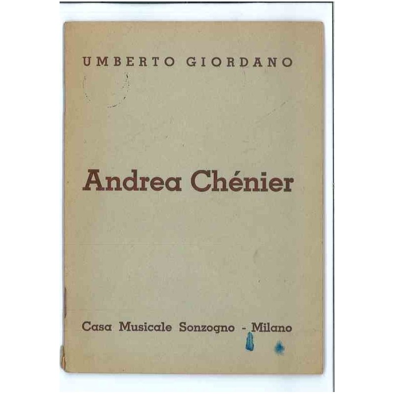 Andrea Chenier di Giordano