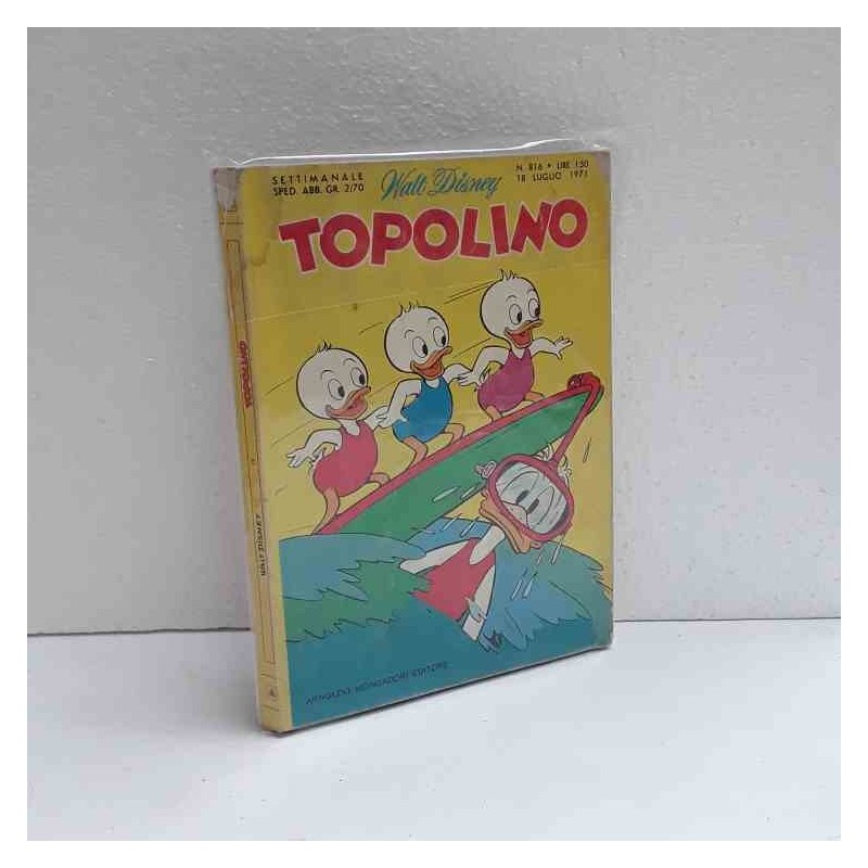 Topolino n.816 - 1971 Walt Disney Mondadori