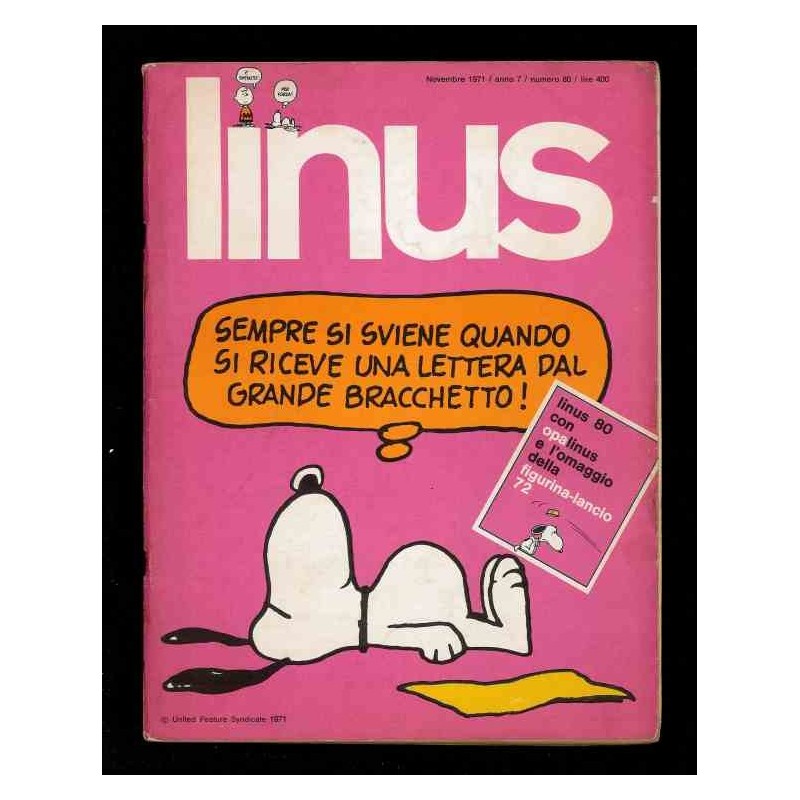 Linus - n.80 anno 7 - 1971