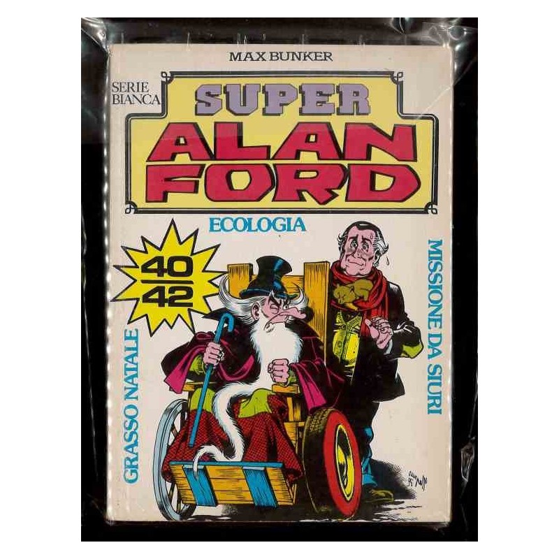 Super Alan Ford n.14 1987 serie bianca n.40/42