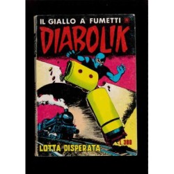 Diabolik - Ristampa n.15 Lotta disperata 1979