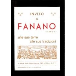 Depliant invito a Fanano e...