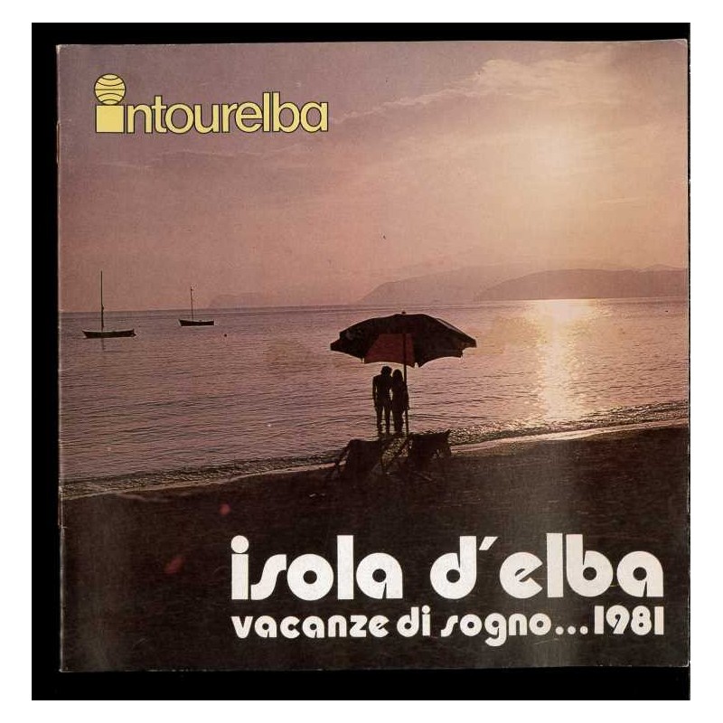Depliant Isola d'Elba vacanze di sogno anni 80