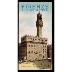 Depliant Firenze e la sua provincia anni 70 Enit
