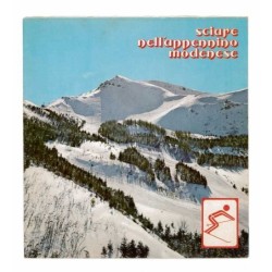 Depliant Sciare nell'appennino modenese anni 80