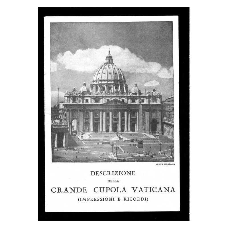Depliant descrizione della Grande Cupola Vaticana