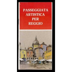 Depliant passeggiata artistica per Reggio
