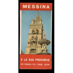 Depliant Messina e la sua provincia anni 50 Enit
