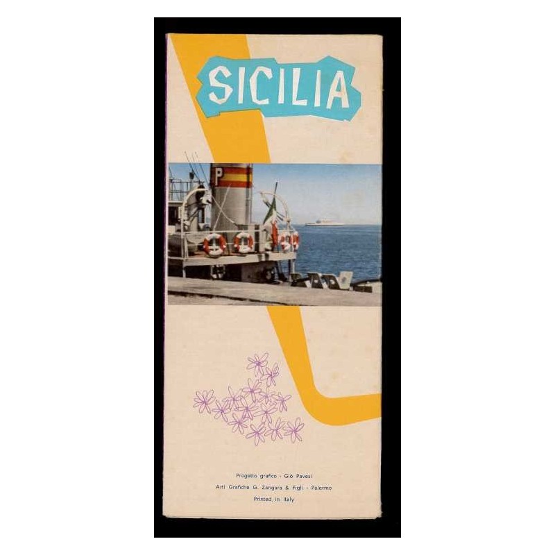 Depliant Sicilia anni 80