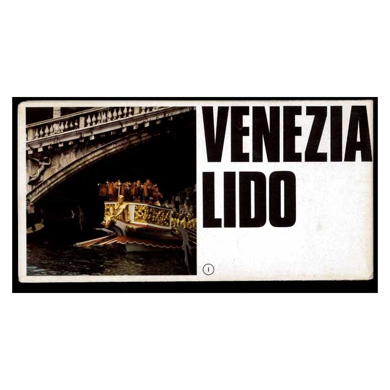 Depliant Venezia Lido anni 70
