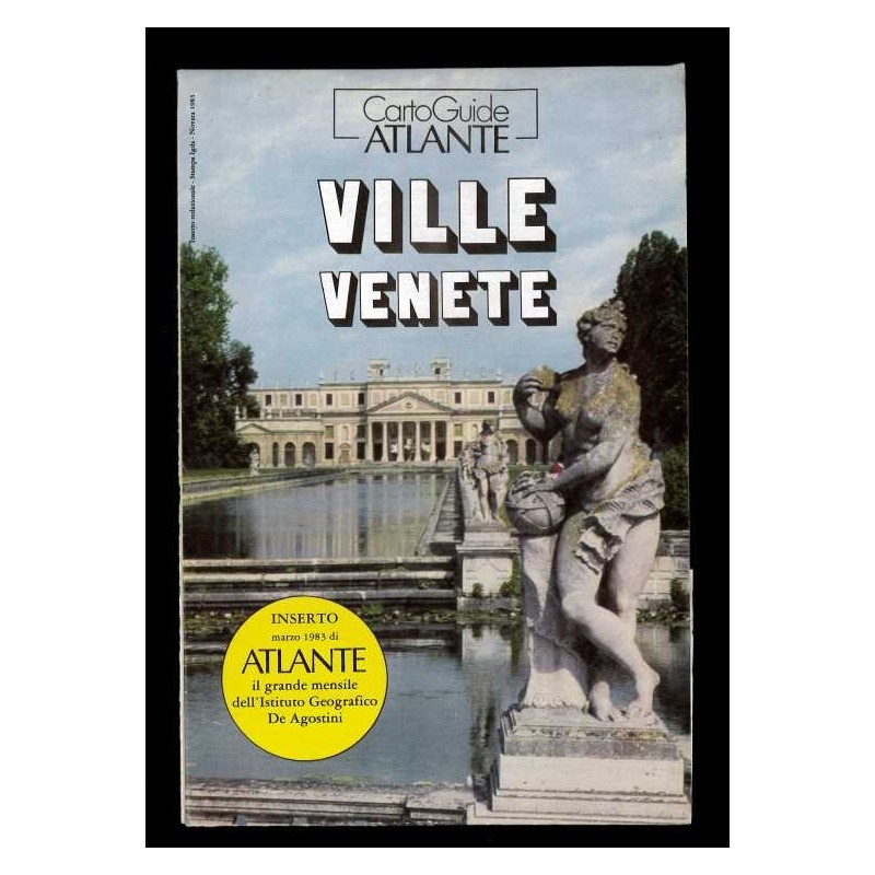 Depliant Ville Venete anni 80 - De Agostini