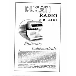 Ducati rr 4401 Strumento radio musicale