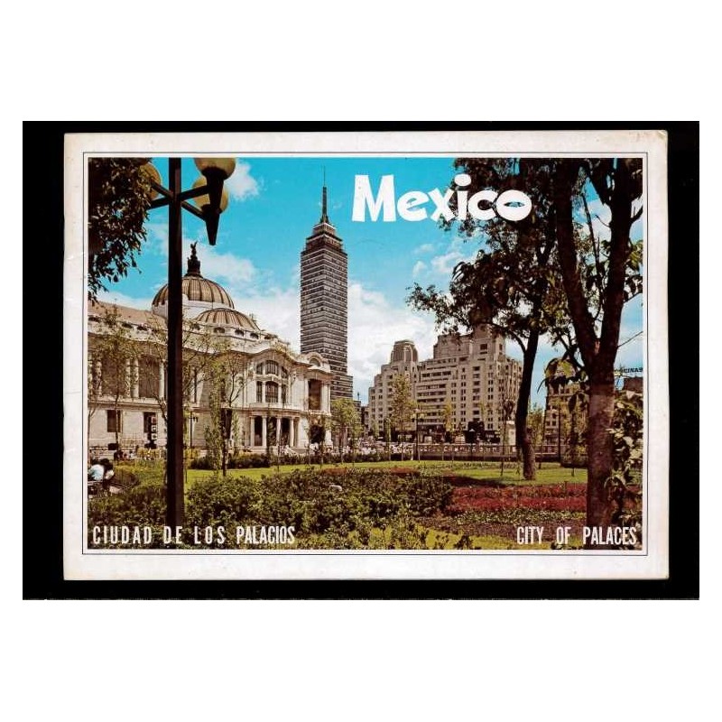 Depliant Mexico Ciudas De Los Palacios anni 70