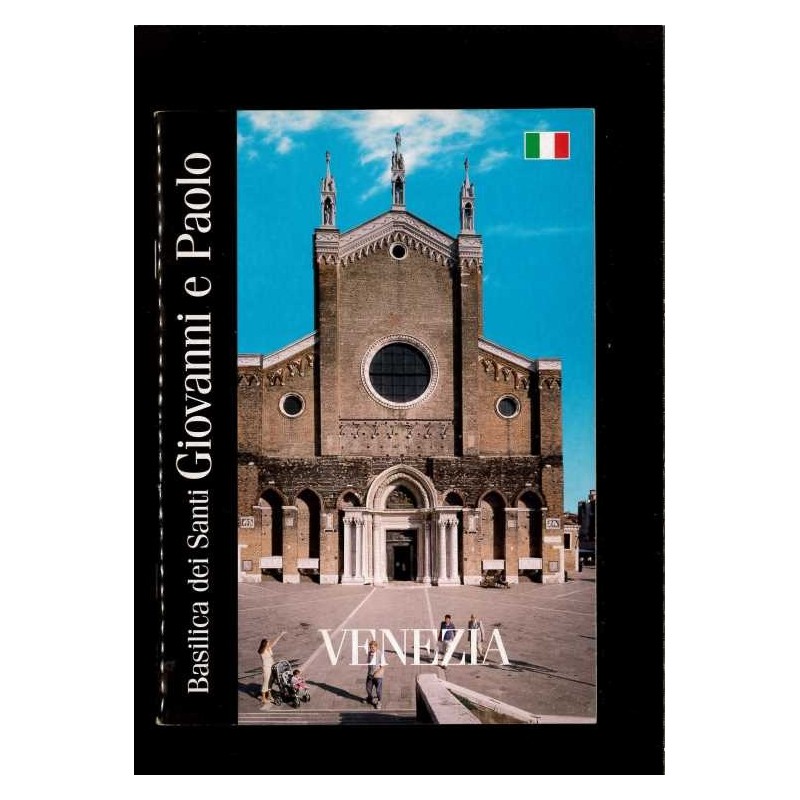 Depliant Venezia Basilica dei Santi Giovanni e Paolo anni 80