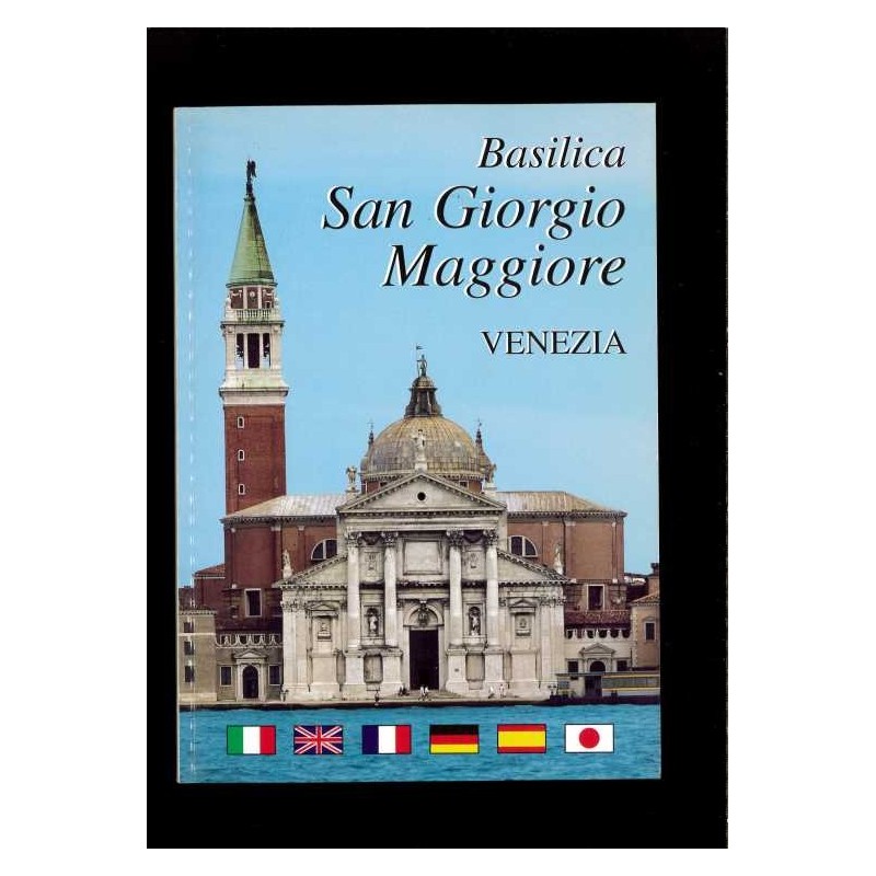 Depliant Venezia Basilica San Giorgio Maggiore anni 80