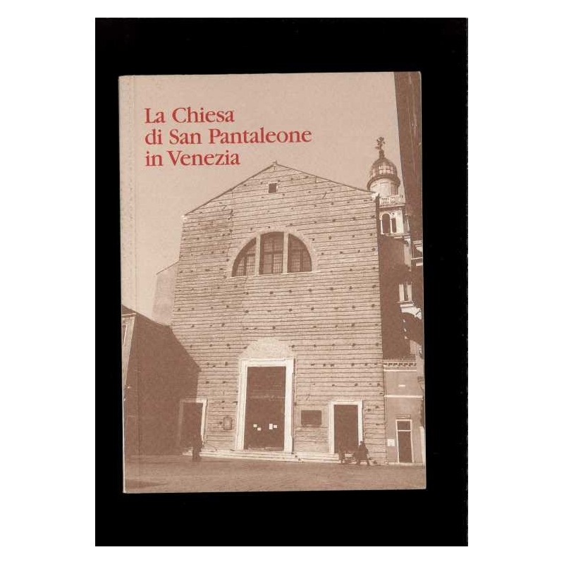 Depliant Venezia la Chiesa di San Panteleone anni 80