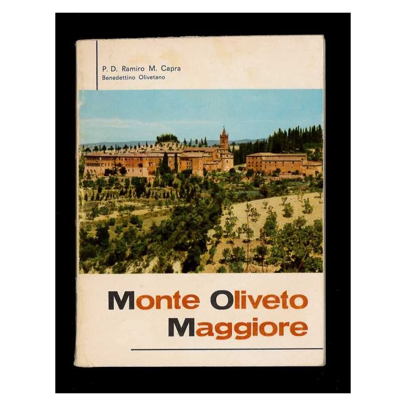 Depliant Monte Oliveto Maggiore anni 70