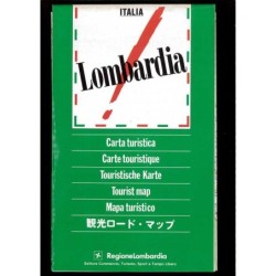 Depliant Lombardia carta turistica