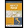 Depliant Abruzzo e Molise scala 1:250.000 De Agostini