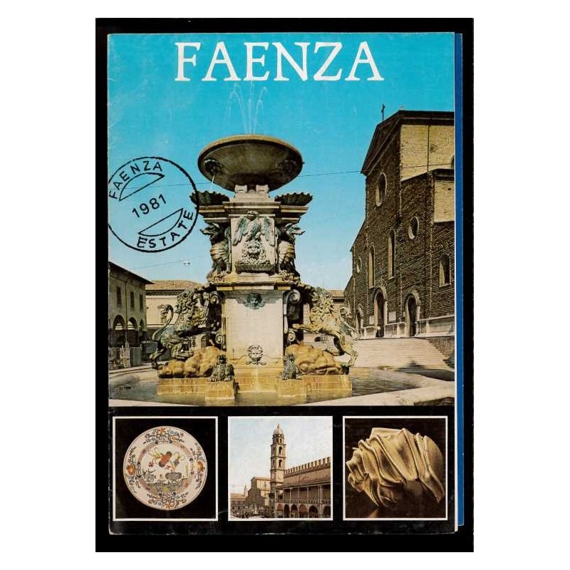 Depliant Faenza anni 80