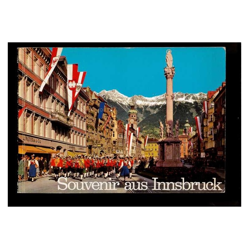 Depliant souvenir aus Innsbruck anni 60