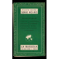 Depliant pianta guide serie RO-RO la bussola Firenze