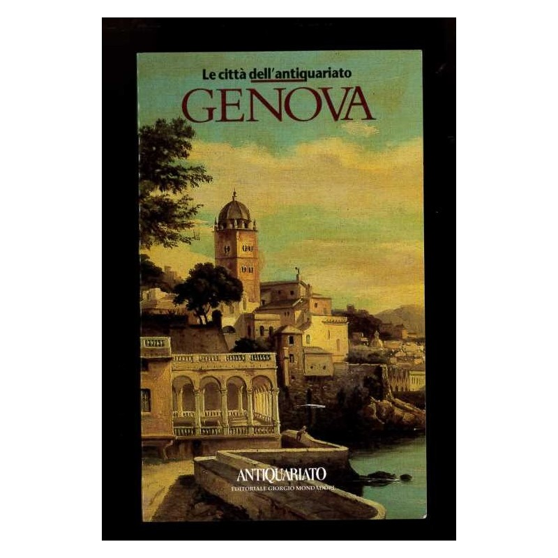 Depliant Le città dell'antiquariato Genova