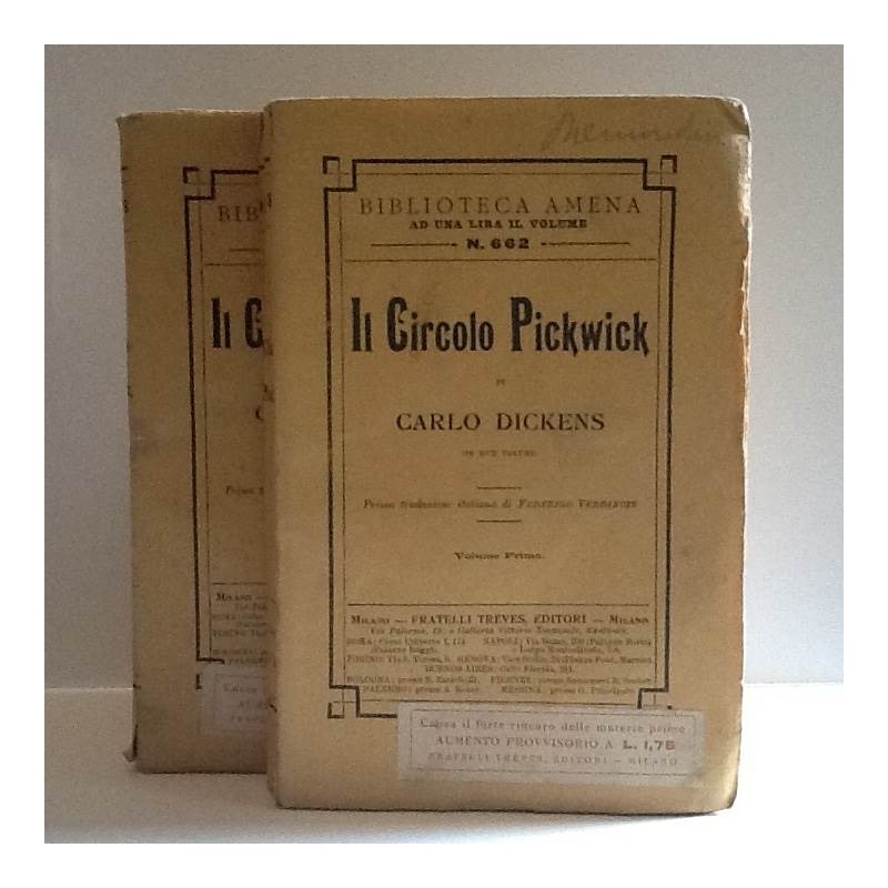 Il circolo Pickwick di Dickens Charles