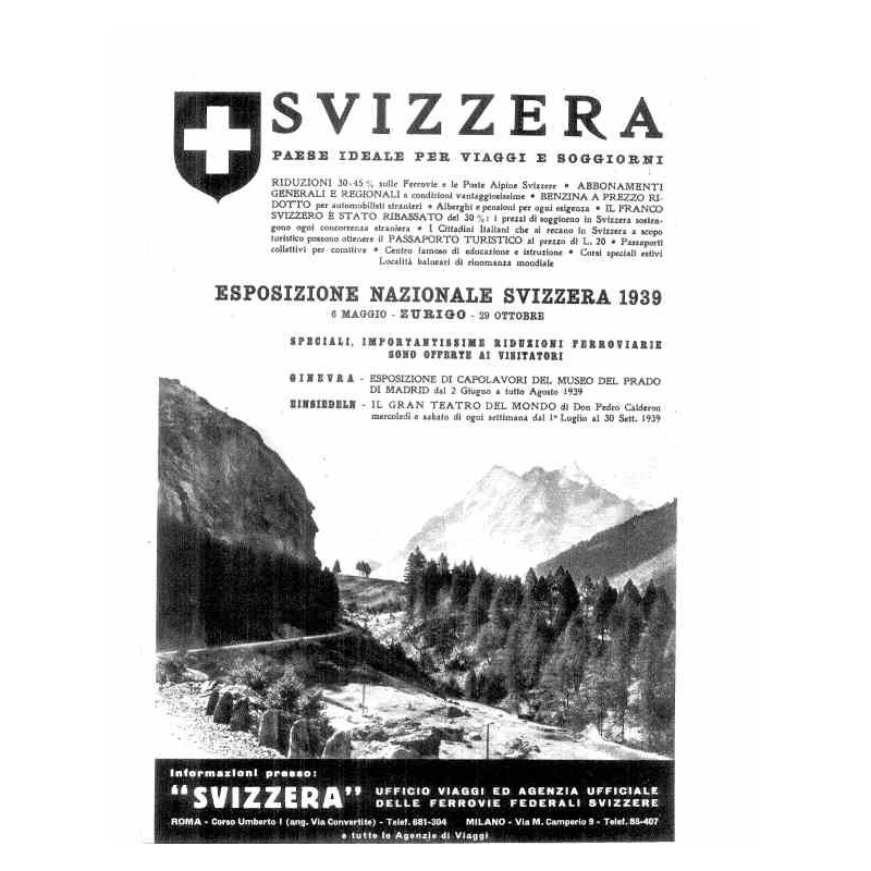 Svizzera  Paese ideale per viaggi e soggiorni