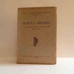 Scritti e discorsi dal 1936-1938 - vol.11 di Mussolini Benito
