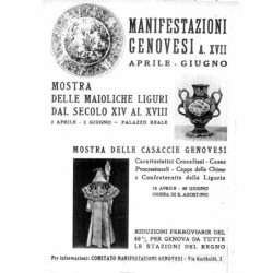 Manifestazioni Genovesi Mostra maioliche e casaccie