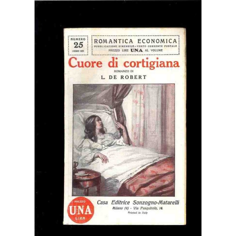 Cuore di cortigiana di De Robert L.