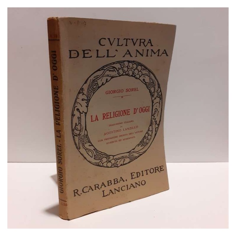 La religione d'oggi di Sorel Giorgio