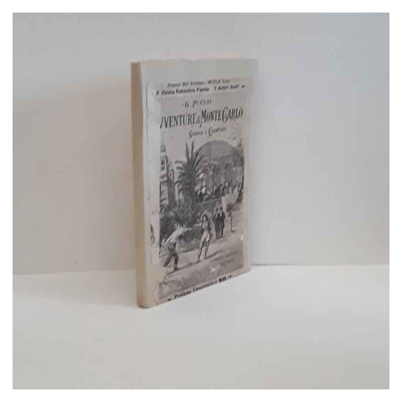 Avventure di Montecarlo - copertina rifatta di Petrai Giuseppe