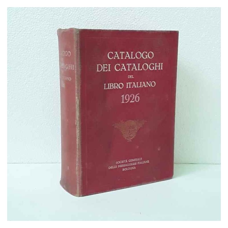 Catalogo dei Cataloghi del libro italiano 1926