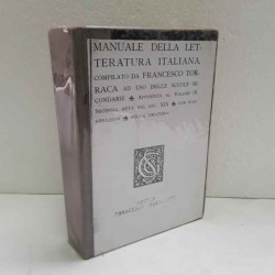 Manuale della letteratura Italiana - Appendice vol.3 di Torraca Francesco